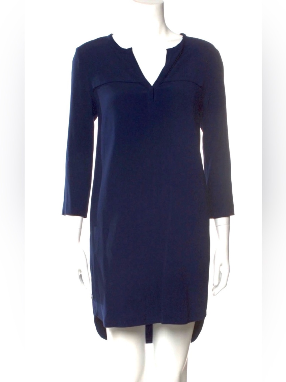 Sandro Paris Karmelia Navy Blue Dress Size 6